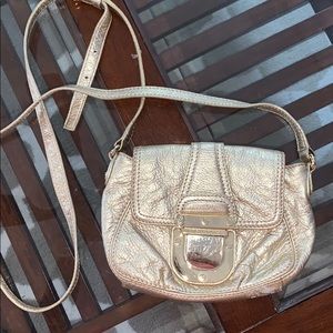 Gold Michael Kors Crossbody